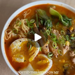 Spicy Creamy Miso Ramen