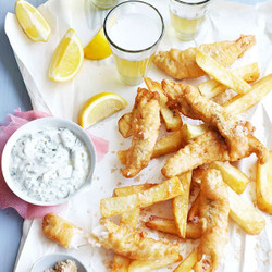 Perfect Match: Fish And Chips With Wheat Beer