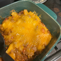 Beef and Potato Taco Casserole