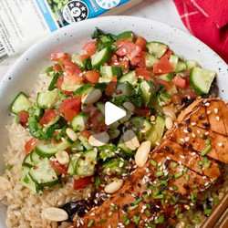 Tofu Salmon Lunch Bowl