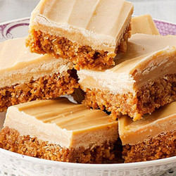 Ginger Caramel Slice Recipe