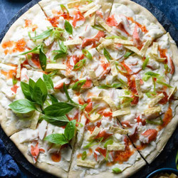 Crab Rangoon Pizza