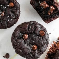 Chocolate Zucchini Muffins - Gluten Free