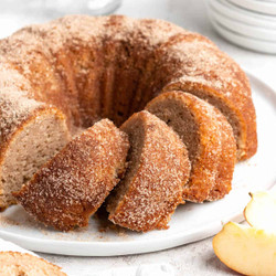 Apple Cider Donut Cake