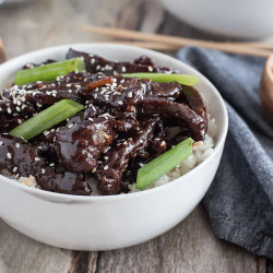 Instant Pot / Pressure Cooker Mongolian Beef