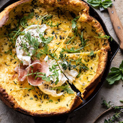 Savory Herb Butter Dutch Baby