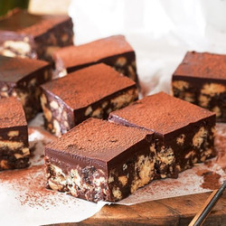 Chocolate Fridge Slice easy must
