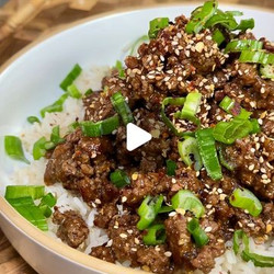Mongolian Beef Rice Bowl