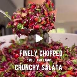 Red Cabbage And Pomegranate Salad