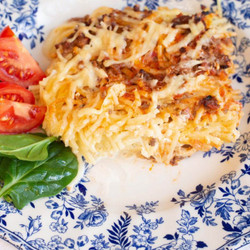 Baked Cream Cheese Spaghetti
