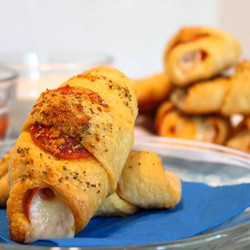 Perfect Pepperoni Pizza Crescent Rolls Wraps