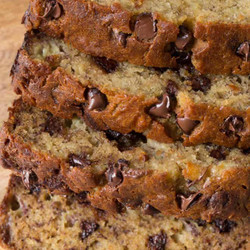 Easy Chocolate Chip Banana Bread