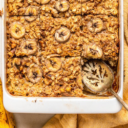 Banana Baked Oats