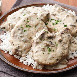 Slow-cooker Creamy Ranch Pork Chops