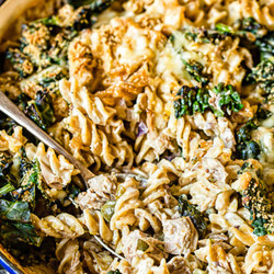Tuna Noodle Casserole With Kale