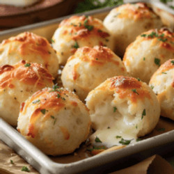 Gooey Mozzarella Biscuit Bombs