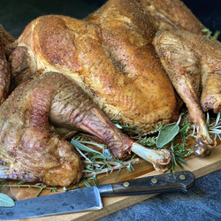 Spatchcocked Roast Turkey