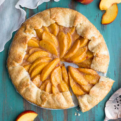 Peach Crostata