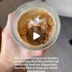 Pumpkin Pie Overnight Oats