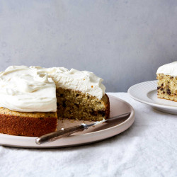 Earl Grey Tea Cake With Dark Chocolate And Orange Zest