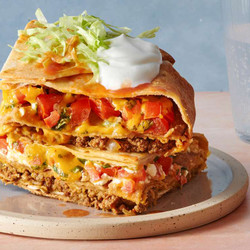 Crunchwrap Casserole