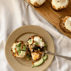 Sweet Potato Egg Nests