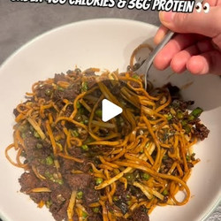 Crispy Beef Noodles
