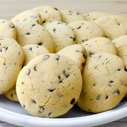 Biscotti con gocce di Cioccolato
