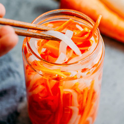 Vietnamese Carrot &amp; Daikon Pickles from Full of Plants