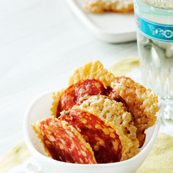 Salami And Cheese Chips