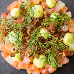 Gin And Tonic-cured Salmon