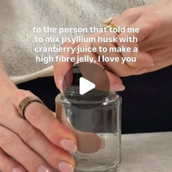Cranberry Psyllium Husk Gut Health Drink