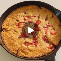 Strawberry Cobbler