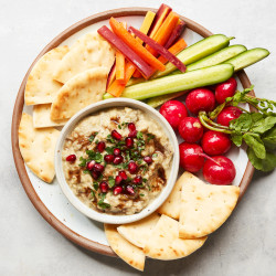 Mutabbal (eggplant-tahini Dip)