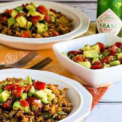 Slow Cooker Turkey Taco Bowls
