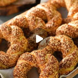 Çıtır Simit (crispy Sesame Rings)