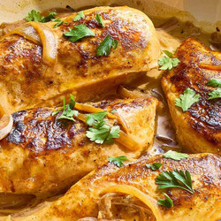 One-pan Sour Cream And Onion Chicken easy must must