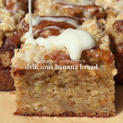Cinnamon Toast Crunch Banana Bread