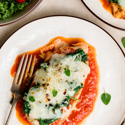 Chicken Spinach Parm