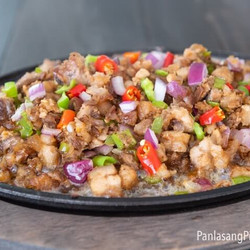 Sizzling Crispy Sisig