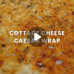 High-protein Caesar Wrap
