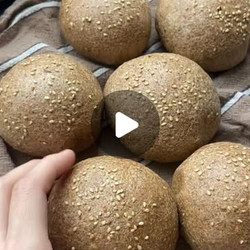 Almond Pumpkin Bread Rolls