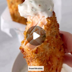 Air Fryer Salmon Fish Sticks With Lime Dipping Sauce
