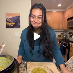 Dump Meal Dal With Greens