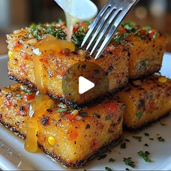 Southern-style Honey Butter Cornbread Poppers