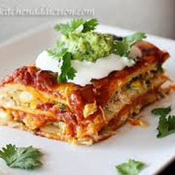 Mexican Chicken Corn Lasagna