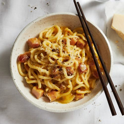 Udon Carbonara