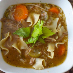 Turkey Soup (slow Cooker)