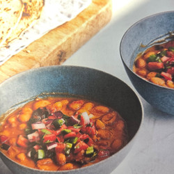 Lalo's Cacahuate Beans With Pico De Gallo -Cool Beans