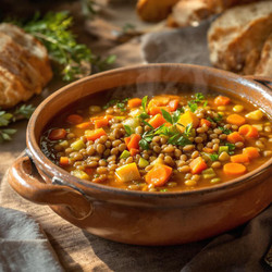 Ancient Mediterranean Lentil Soup